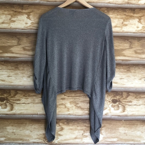 APT. 9 cascading sparkly waterfall cardigan size small - Picture 10 of 11